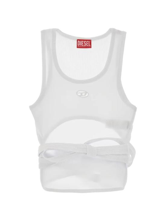 26SS 디젤 반팔 티셔츠 A210190EJAI 100 WHITE