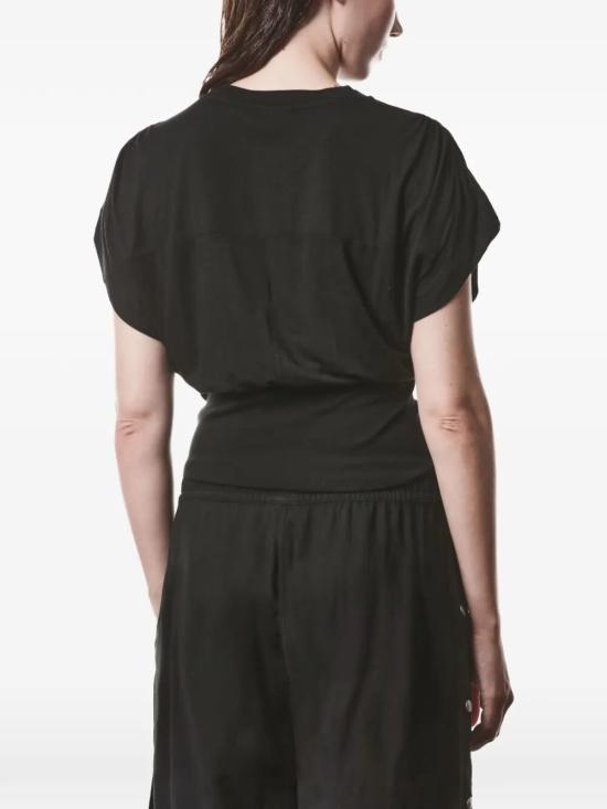 26SS 톰크롬 반팔 티셔츠 WTS624 BLACK - THOM KROM