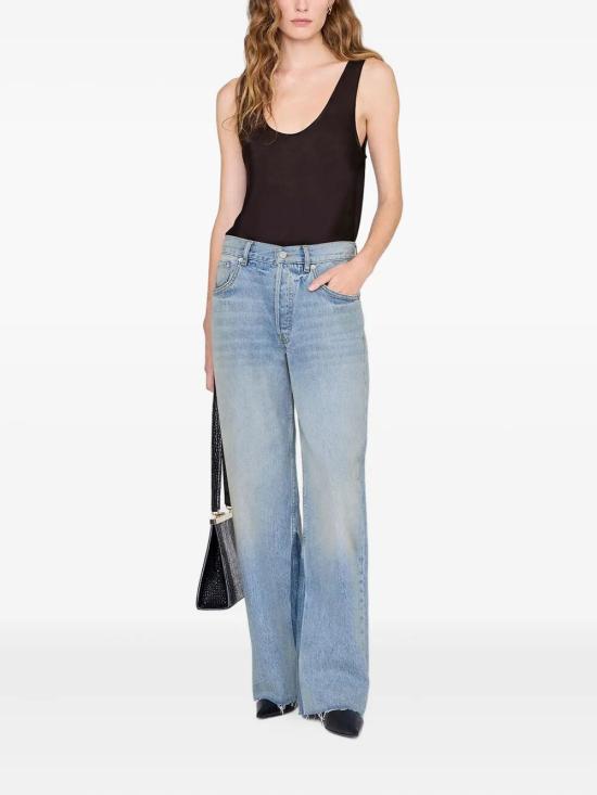 26SS 애니빙 반팔 티셔츠 A070839BWN43 DARK BROWN - ANINE BING