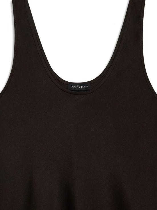 26SS 애니빙 반팔 티셔츠 A070839BWN43 DARK BROWN - ANINE BING