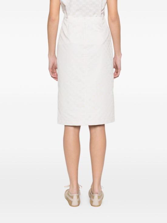 26SS 구찌 미디 스커트 851945ZAQXT2304 BEIGE - GUCCI