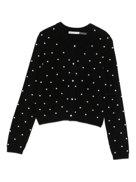 25FW 앨리스 앤 올리비아 스웨터 CC510529707A001 BLACK