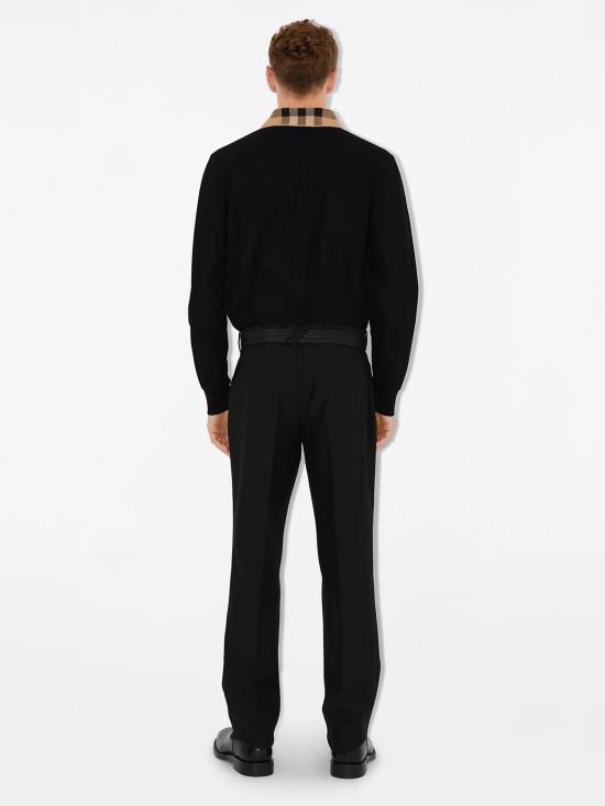 26SS 버버리 코튼 폴로셔츠 8098812A1189 BLACK - BURBERRY