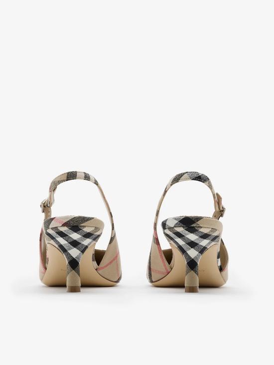 26SS 버버리 체크 데임 슬링백 8112561B9368 BEIGE - BURBERRY