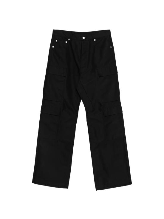 26SS 릭 오웬스 스트레이트 팬츠 RU01F2340CDU09 BLACK