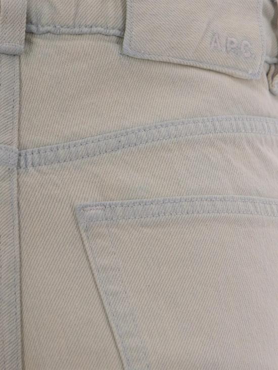 26SS 아페쎄 스트레이트 팬츠 COHLBF09246AAF WHITE - A.P.C.