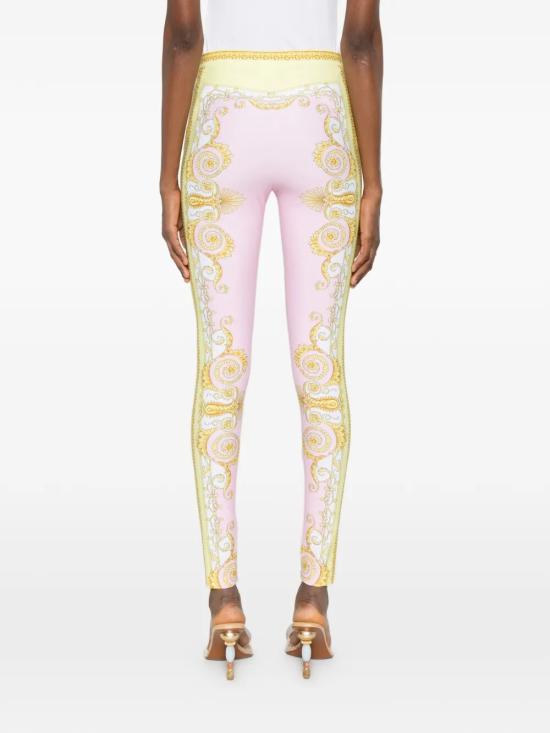 26SS 베르사체 스트레이트 팬츠 10039001A171645Y590 PINK - VERSACE