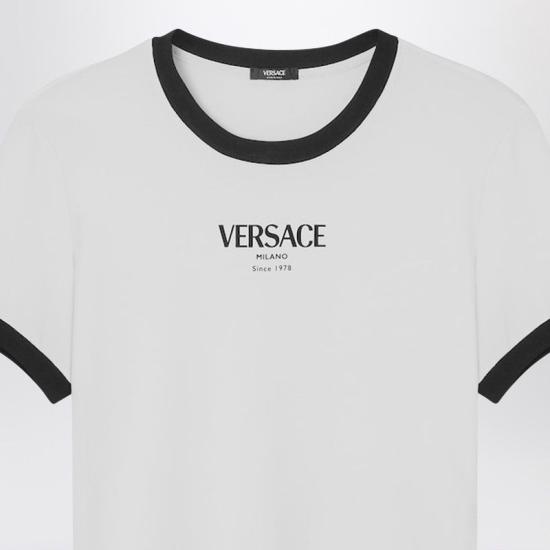 26SS 베르사체 반팔 티셔츠 10226561A166852W020 WHITE - VERSACE
