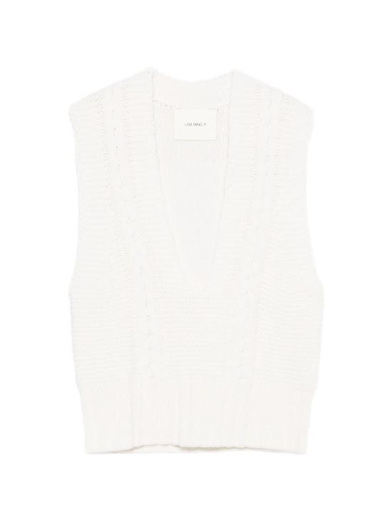 26SS 리사 양 베스트 2025504CR WHITE