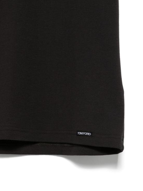 26SS 톰포드 코튼 크루넥 언더웨어 티셔츠 T4M081040 329 BROWN - TOMFORD