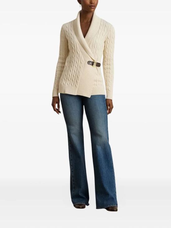 26SS 랄프 로렌 스웨터 200808258004 MASCARPONE WHITE - RALPH LAUREN