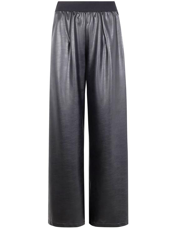  마리아 칼데라라 스트레이트 팬츠 Q364F 9 BLACK