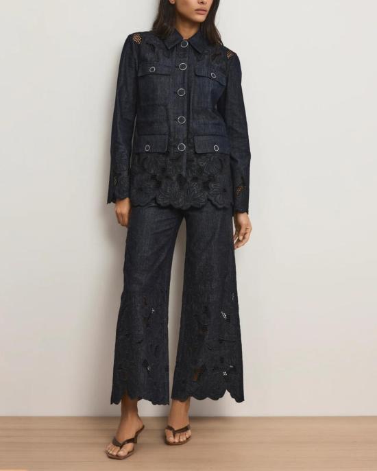  베로니카비어드 스트레이트 팬츠 베로니카 비어드 오스본 팬츠 인디고 린스 - VERONICA BEARD