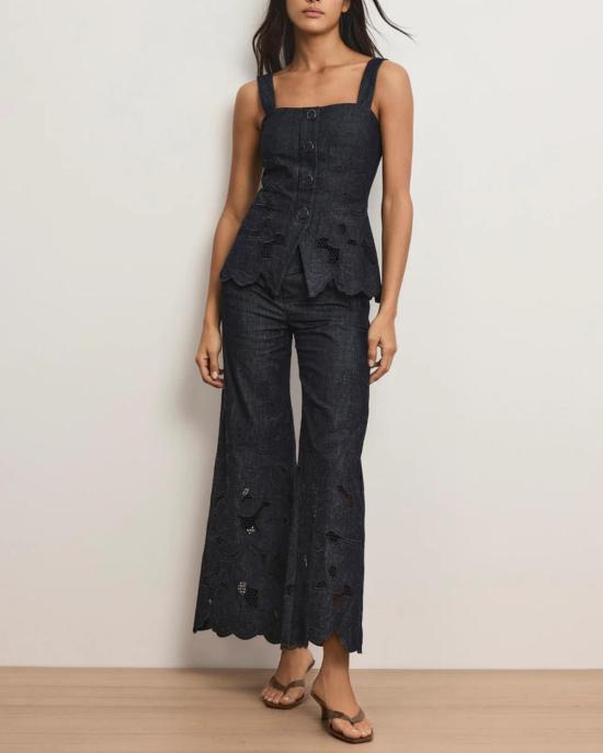  베로니카비어드 스트레이트 팬츠 베로니카 비어드 오스본 팬츠 인디고 린스 - VERONICA BEARD