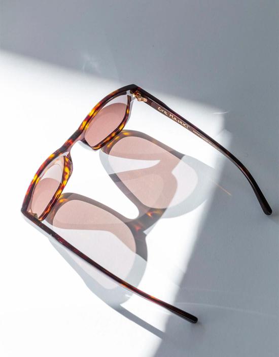  Eva Masaki 안경 에바 마사키 Bqe 골드핀치 선글라스 브라운 - OTHER BRANDS