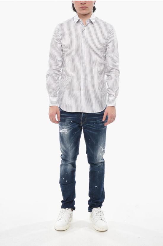  꼬르넬리아니 긴팔 셔츠 84P104 9811336 003 Multicolor - CORNELIANI