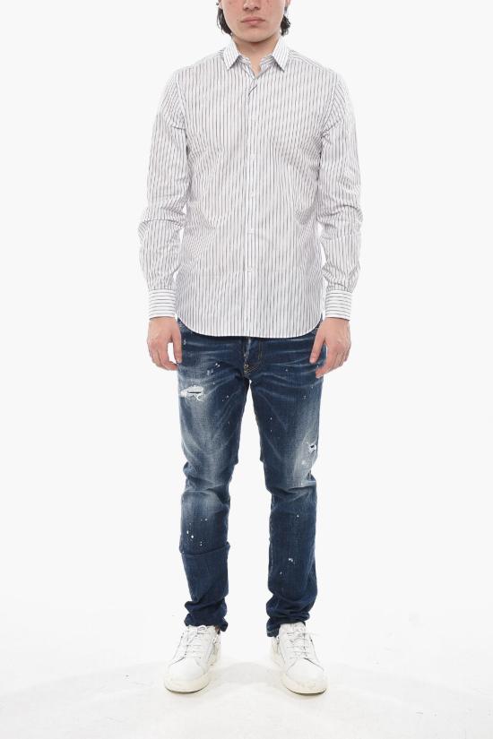  꼬르넬리아니 긴팔 셔츠 84P104 9811336 003 Multicolor - CORNELIANI