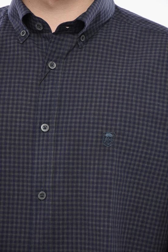  꼬르넬리아니 긴팔 셔츠 84P120 9811516 001 Blue - CORNELIANI