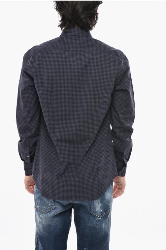  꼬르넬리아니 긴팔 셔츠 84P120 9811516 001 Blue - CORNELIANI