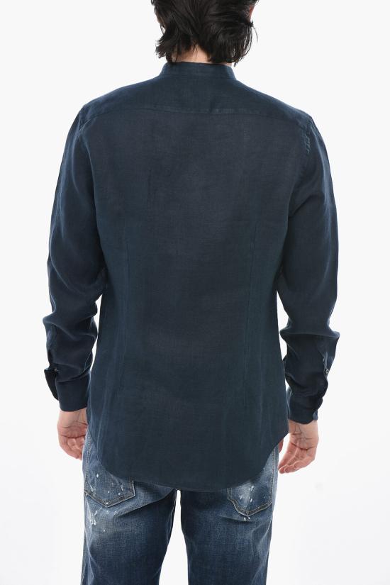  꼬르넬리아니 긴팔 셔츠 89P141 2111604 001 Blue - CORNELIANI