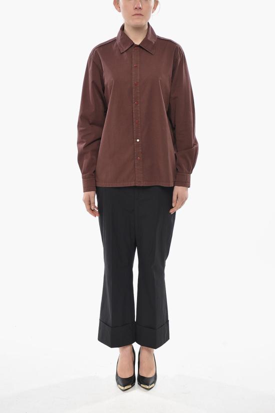  르메르 셔츠 SH1068 LF1206 BR399 Burgundy - LEMAIRE