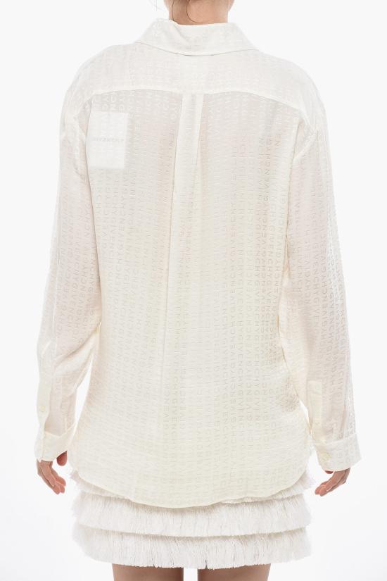  지방시 셔츠 BW612V14TK 100 White - GIVENCHY