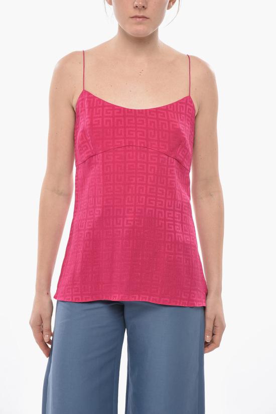  지방시 민소매 티셔츠 BW614X14VZ 675 Pink