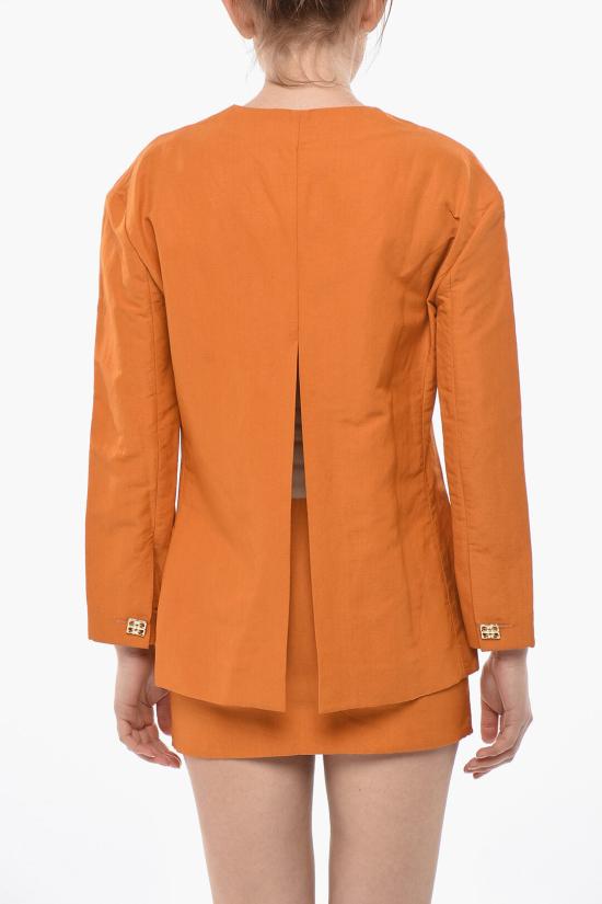  지방시 셔츠 BW61A115M3 801 Orange - GIVENCHY