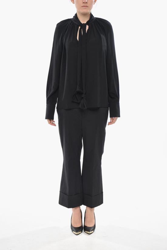  지방시 블라우스 BW61AM14M8 001 Black - GIVENCHY