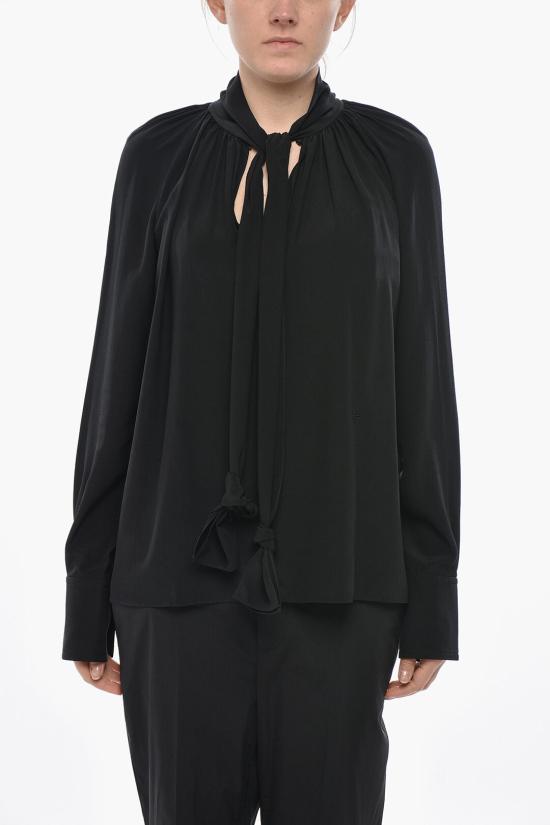  지방시 블라우스 BW61AM14M8 001 Black