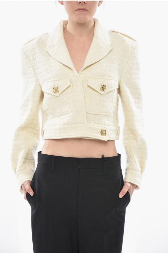  지방시 코트 BW30JK15MC 150 White