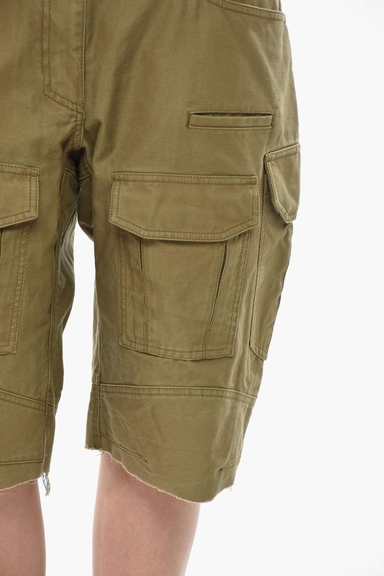  지방시 숏팬츠 BW50Z71YCU 306 Military Green - GIVENCHY