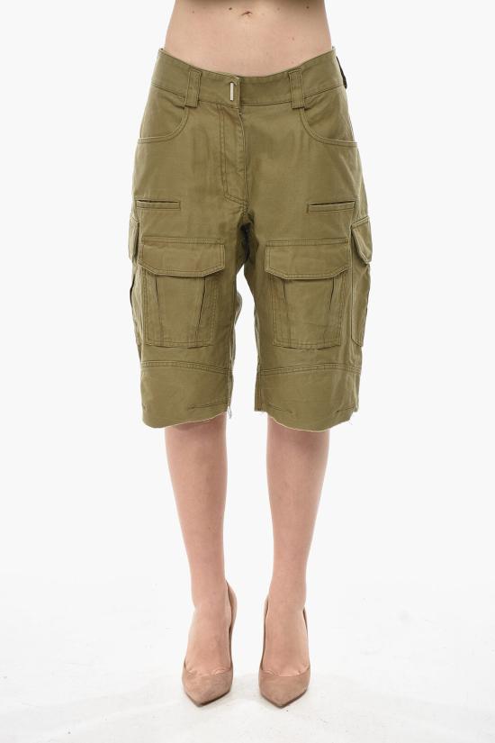  지방시 숏팬츠 BW50Z71YCU 306 Military Green