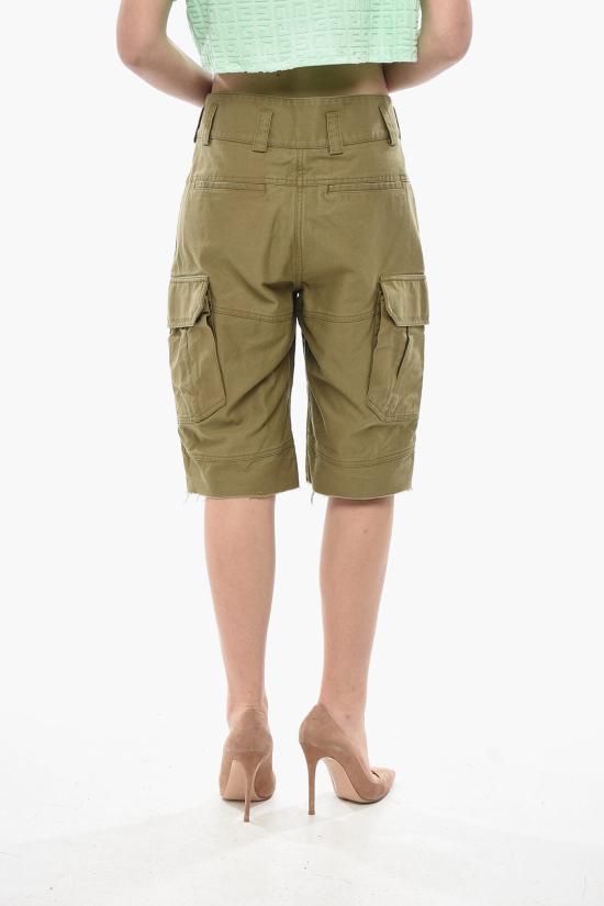  지방시 숏팬츠 BW50Z71YCU 306 Military Green - GIVENCHY