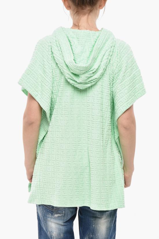  지방시 후드 티셔츠 BWJ04B3103 341 Green - GIVENCHY