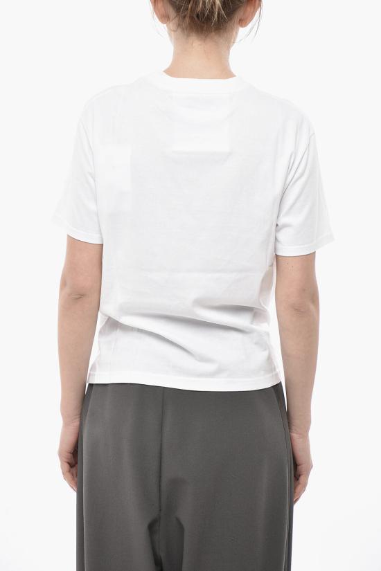  지방시 반팔 티셔츠 BW70E93YNF 100 White - GIVENCHY