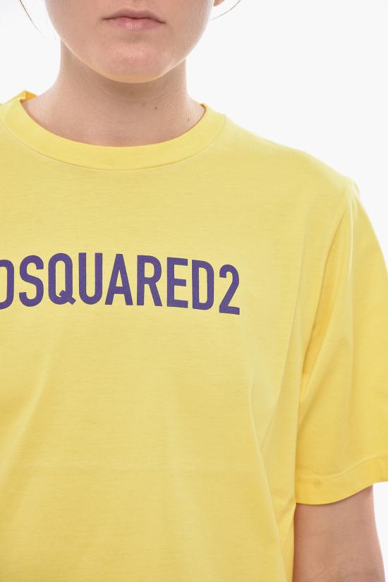  디스퀘어드2 반팔 티셔츠 S75GD0283S22427172 Yellow - DSQUARED2