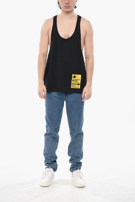  디스퀘어드2 민소매 티셔츠 S74NL0026S23009900 Black - DSQUARED2