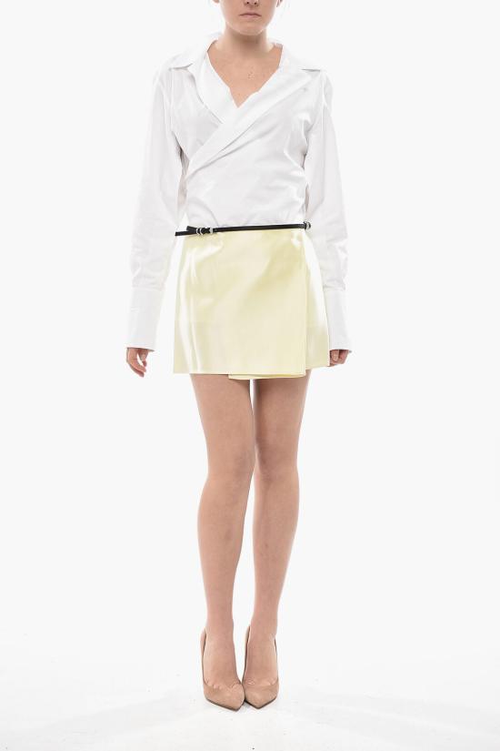  지방시 숏 스커트 BW40U11YG0 155 Yellow - GIVENCHY