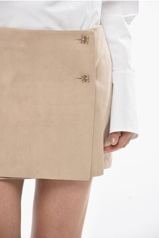  지방시 숏 스커트 BW40W761M0 285 Beige - GIVENCHY