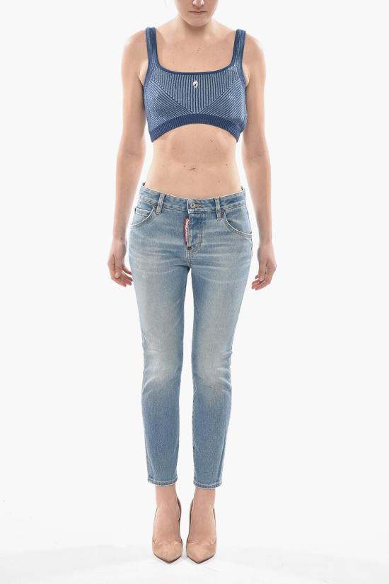  디스퀘어드2 데님 팬츠 S75LB0324S30662470 Blue - DSQUARED2