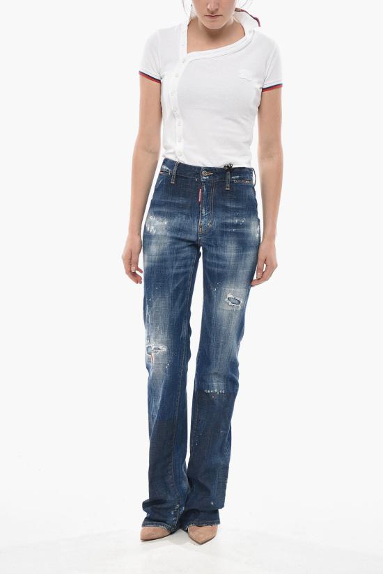  디스퀘어드2 데님 팬츠 S75LB0308S30342470 Blue - DSQUARED2