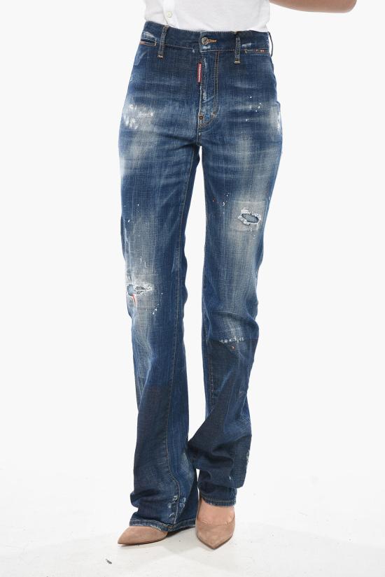  디스퀘어드2 데님 팬츠 S75LB0308S30342470 Blue