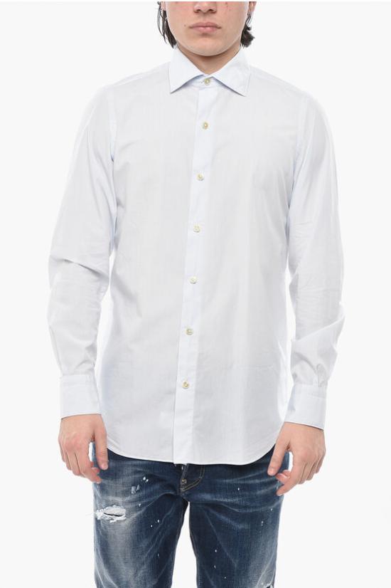  피나모레 긴팔 셔츠 C0440D MILANO1 Light blue