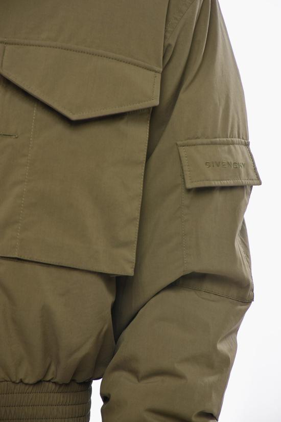  지방시 봄버 자켓 BM016L15EF 306 Military Green - GIVENCHY