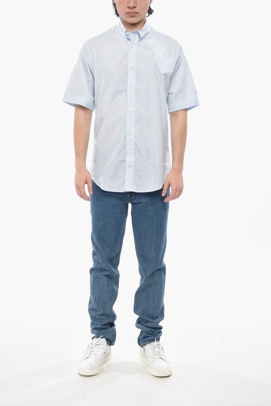  지방시 긴팔 셔츠 BM611C15M7 450 Light blue - GIVENCHY