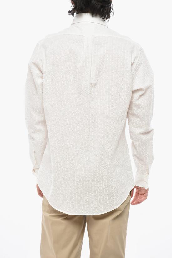  지방시 긴팔 셔츠 BM610C15MN 100 White - GIVENCHY