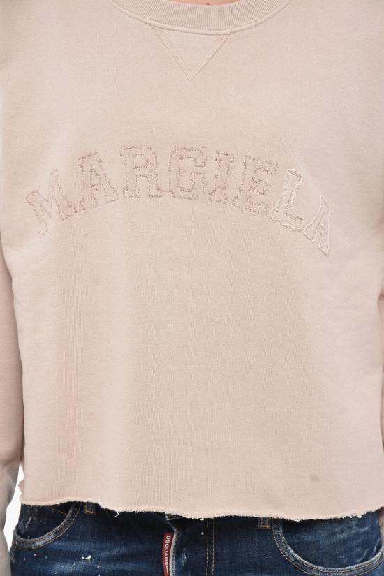  마르지엘라 아플리케 스웨트 셔츠 S51GU0134 S25570 218 Pink - MAISON MARGIELA
