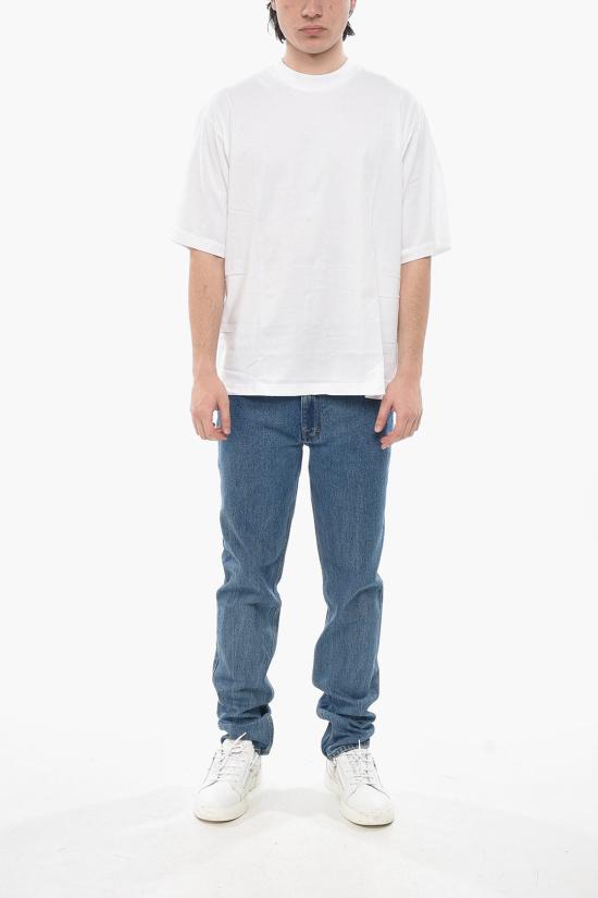  마르니 반팔 티셔츠 HUMU0223X2 UTCZ68 00R10 Bianco Giallo Nero - MARNI