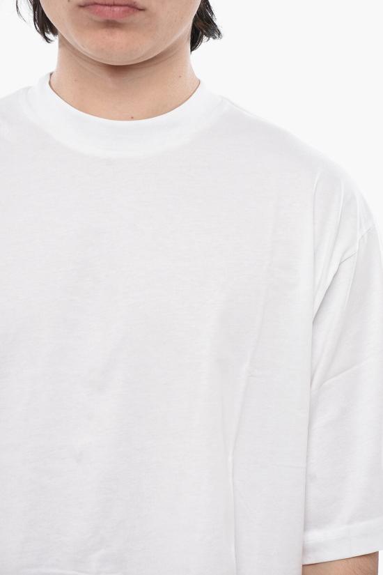  마르니 반팔 티셔츠 HUMU0223X2 UTCZ68 00R10 Bianco Giallo Nero - MARNI